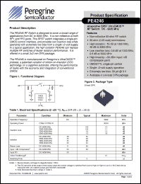 Click here to download PE4246 Datasheet