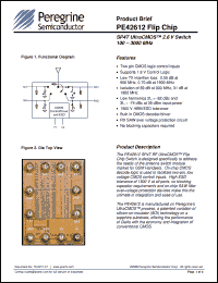 Click here to download PE42612 Datasheet