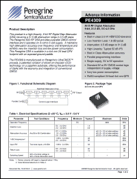 Click here to download PE4309 Datasheet