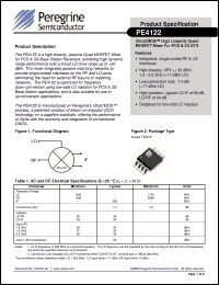 Click here to download PE4122 Datasheet