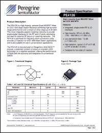 Click here to download PE4126 Datasheet