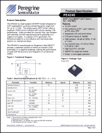 Click here to download PE4240 Datasheet