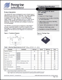 Click here to download PE4245_06 Datasheet