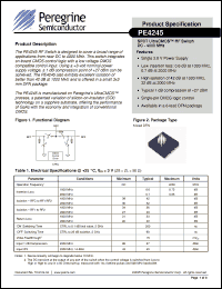 Click here to download PE4245 Datasheet