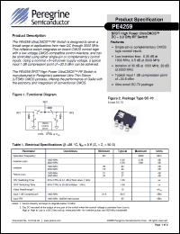 Click here to download PE4259 Datasheet