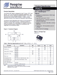 Click here to download PE4273 Datasheet