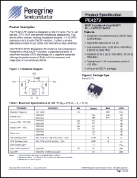 Click here to download PE4273-EK Datasheet