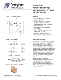 Click here to download PE42632DTI Datasheet