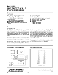Click here to download P4C1256L-70PI Datasheet