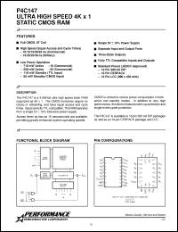 Click here to download P4C147-35LM Datasheet