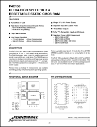 Click here to download P4C150-35LM Datasheet