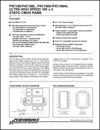 Click here to download P4C198AL-15DMB Datasheet