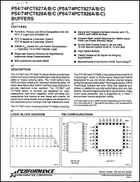 Click here to download P54FCT827BTLM Datasheet