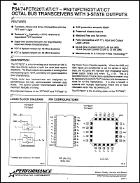 Click here to download P54FCT623CTLB Datasheet