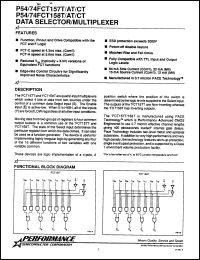 Click here to download P54FCT158TDB Datasheet