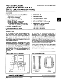Click here to download P4C1256-35LC Datasheet
