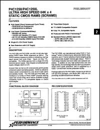 Click here to download P4C1258L25CMB Datasheet