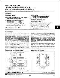 Click here to download P4C148L35DM Datasheet