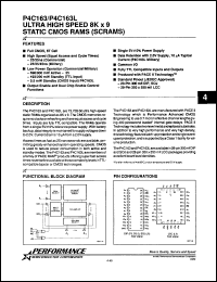 Click here to download P4C163L20JC Datasheet