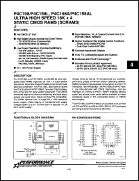 Click here to download P4C198A30LM Datasheet