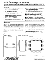 Click here to download P74FCT11373L Datasheet