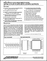 Click here to download P54FCT11374LM Datasheet