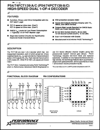 Click here to download P54FCT139DMB Datasheet