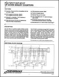 Click here to download P74FCT193TD Datasheet