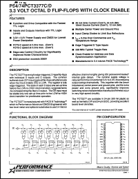 Click here to download P74FCT3377DP Datasheet