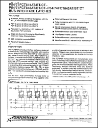 Click here to download P74FCT3845CSO Datasheet