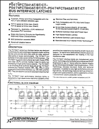 Click here to download P74FCT845CTD Datasheet