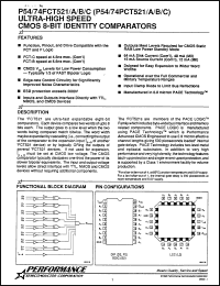 Click here to download P54FCT521LMB Datasheet