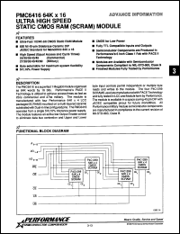 Click here to download PMC6416-35CC Datasheet