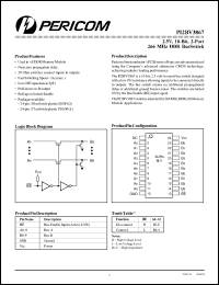 Click here to download PI2BV3867 Datasheet