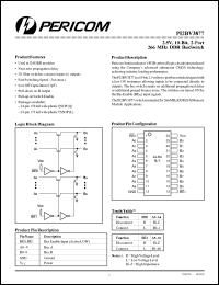 Click here to download PI2BV3877 Datasheet