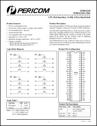 Click here to download PI3B162244 Datasheet