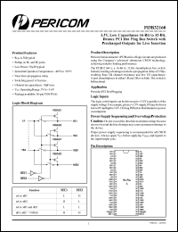 Click here to download PI3B32160 Datasheet