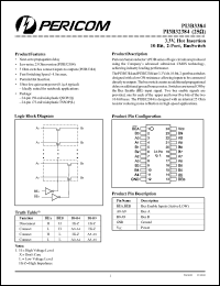 Click here to download PI3B3384Q Datasheet