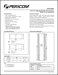 Click here to download PI3C16861V Datasheet