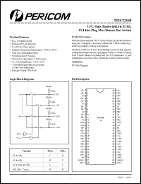 Click here to download PI3C32160 Datasheet