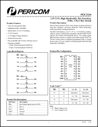 Click here to download PI3C3244Q Datasheet