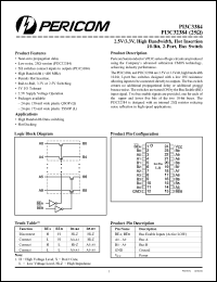 Click here to download PI3C3384Q Datasheet