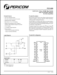 Click here to download PI3C6800L Datasheet