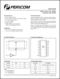 Click here to download PI3VT3245Q Datasheet