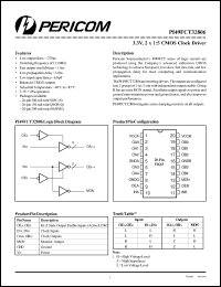 Click here to download PI49FCT32806Q Datasheet