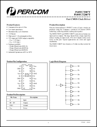 Click here to download PI49FCT2807BTQ Datasheet