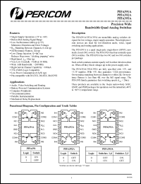 Click here to download PI5A391A Datasheet