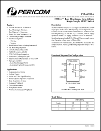 Click here to download PI5A4599 Datasheet