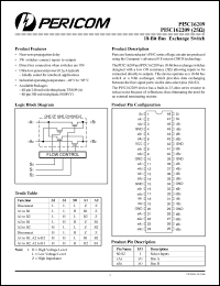 Click here to download PI5C16209A Datasheet