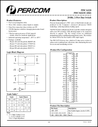 Click here to download PI5C16210 Datasheet